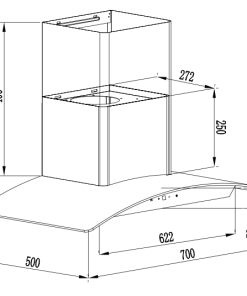 MÁY HÚT MÙI BOSS BU2002A